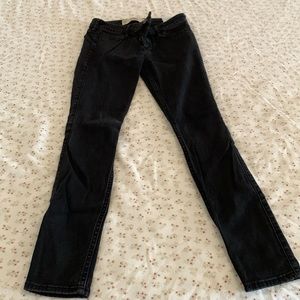 Black Hollister Skinny Jeans